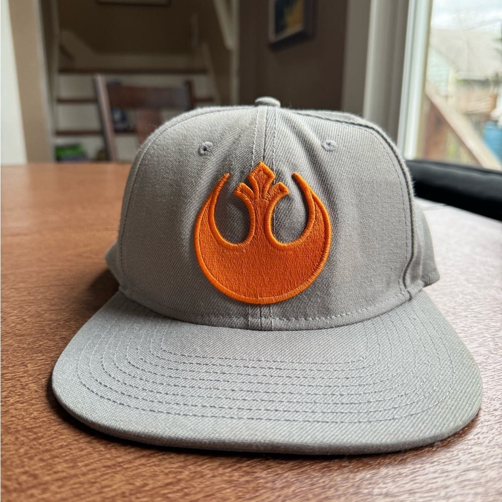 Star Wars Gray Ball Cap with Orange Emblem